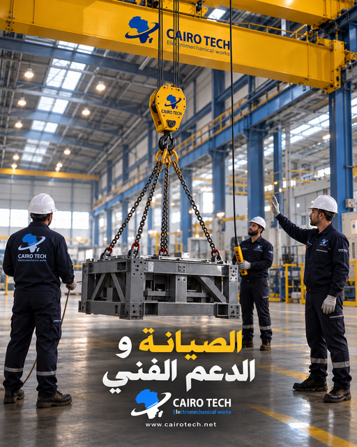 الصيانة والدعم الفني
